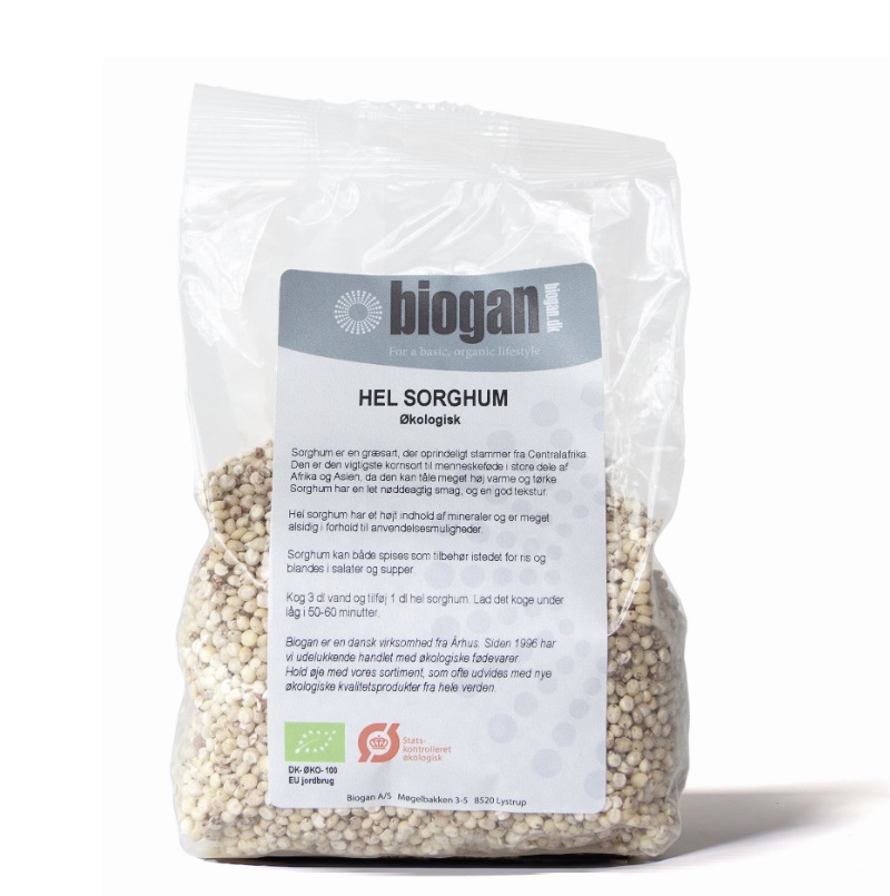 Biogan   økologisk Hel Sorghum