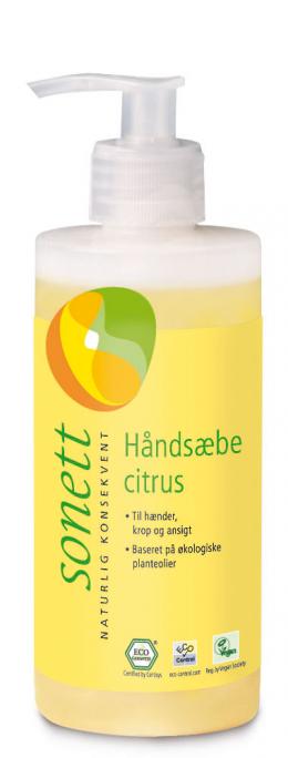 Sonett Håndsæbe Citrus   300 Ml
