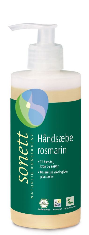 Sonett Håndsæbe Rosmarin   300 Ml