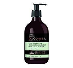 Hand Wash Oud  Cedar   Amber Baylis   Harding Goodness   500 Ml