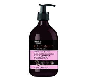 Hand Wash Rose   Geranium Baylis   Harding Goodness   500 Ml