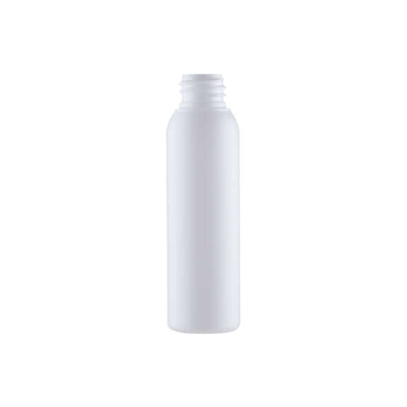 100 Ml  Mat Hvid Plastflaske   Hdpe   24 410