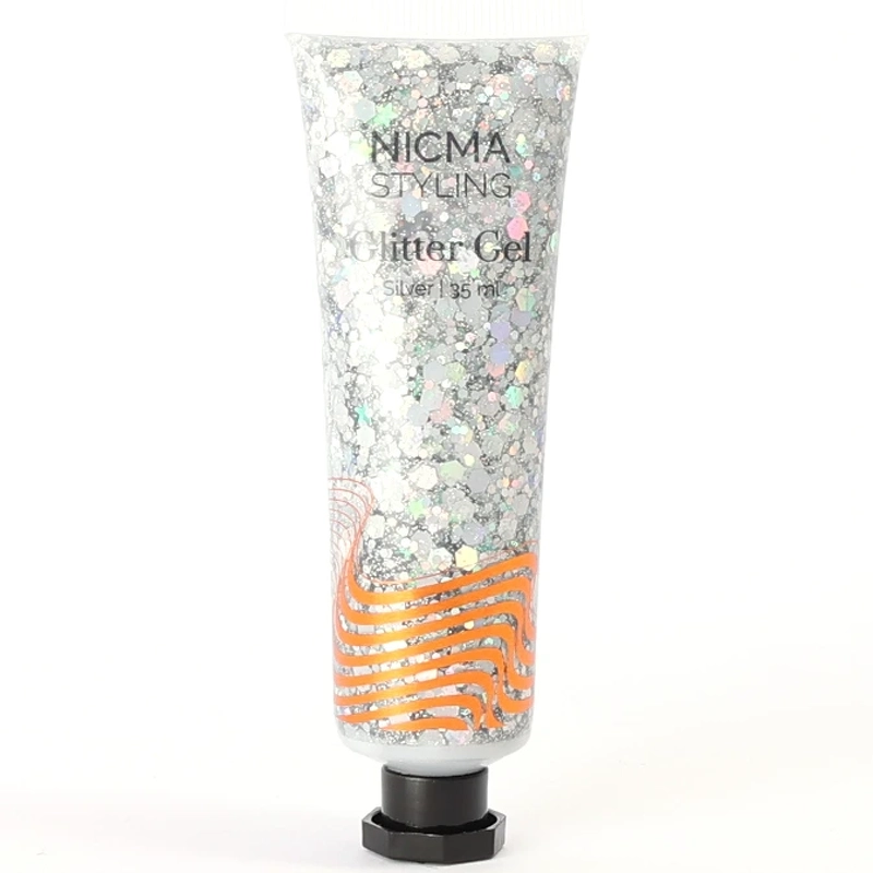 Nicma Styling Glitter Gel 35 Ml   Silver