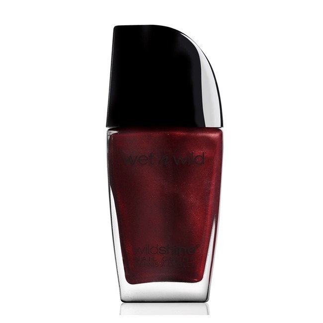 Wet N Wild   Wild Shine Nail Color   Burgundy Frost