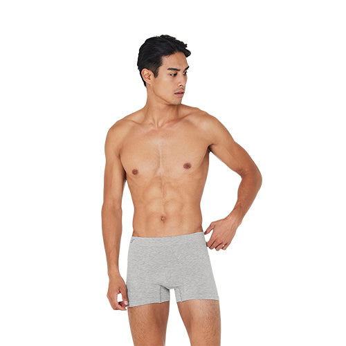 Boody Men? S  Boxers Light Grey Marl Str  S
