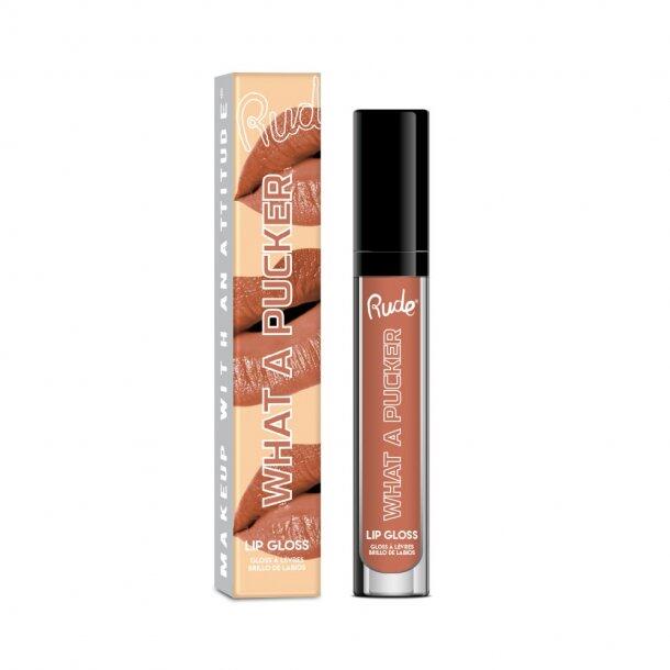 Rude Cosmetics What A Pucker Lip Lacquer   What The Fudge