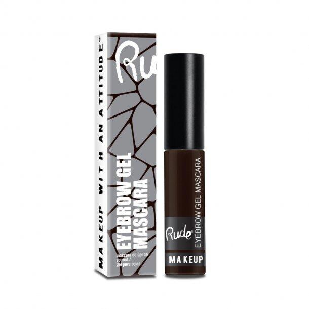 Rude Cosmetics Eyebrow Gel Mascara   Choco Brown