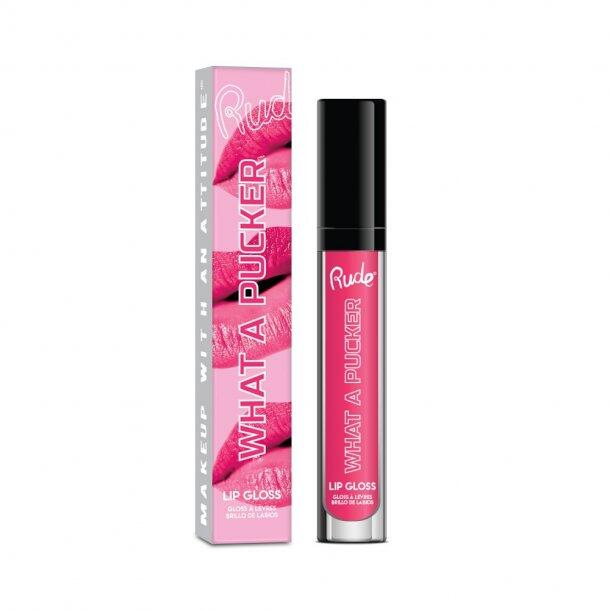 Rude Cosmetics What A Pucker Lip Lacquer   Holy Crapola