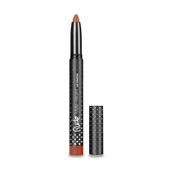 Rude Cosmetics Matte Nificent Lip Crayon   Exposed